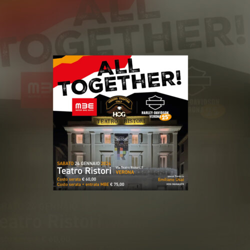 Evento All Together 24 gennaio 2026<br >Prenotazione hotel